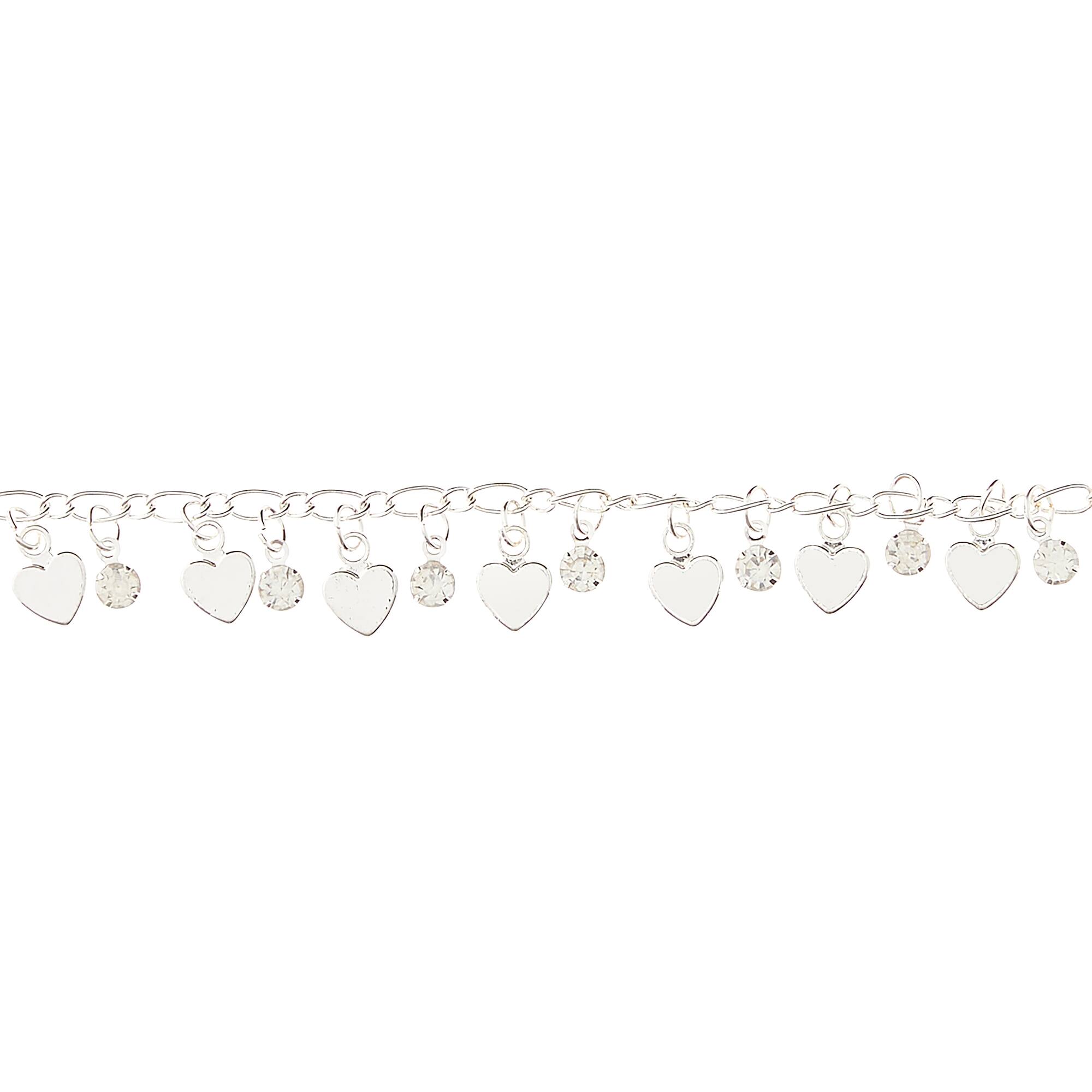 Silver Small Heart Metal Chain by Bead Landing™